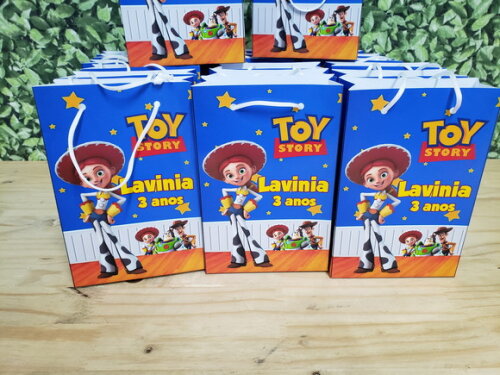 Toy Story Jessie Sacola Personalizada Pronta Entrega