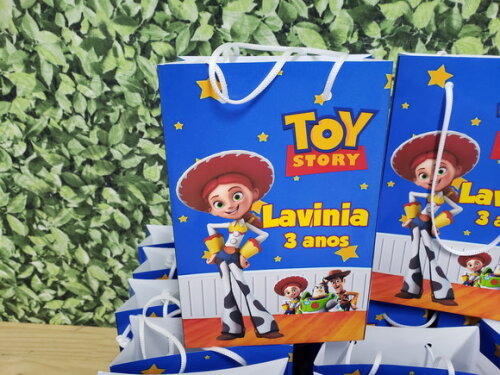Toy Story Jessie Sacola Personalizada Pronta Entrega