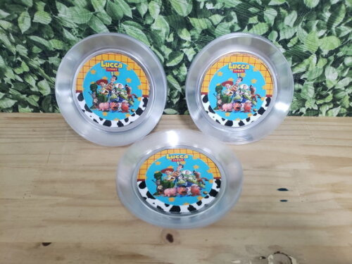 Toy Story Prato Sobremesa Personalizado Pronta Entrega