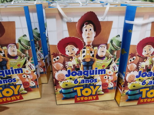 Toy Story Sacola Personalizada Pronta Entrega
