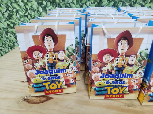 Toy Story Sacola Personalizada Pronta Entrega