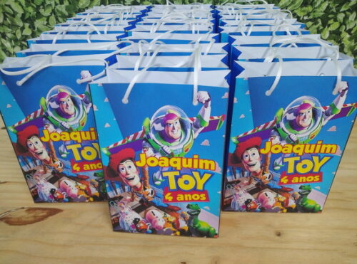 Toy Story Sacola Personalizada Tamanho 29x20x8 cm