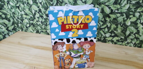Toy Story Sacola Tam Médio 24x17x8 cm Personalizada