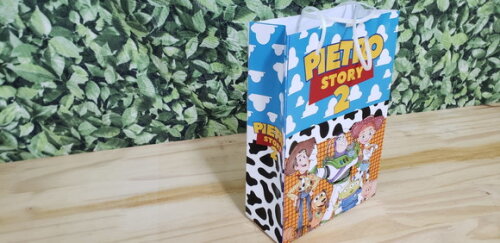 Toy Story Sacola Tam Médio 24x17x8 cm Personalizada
