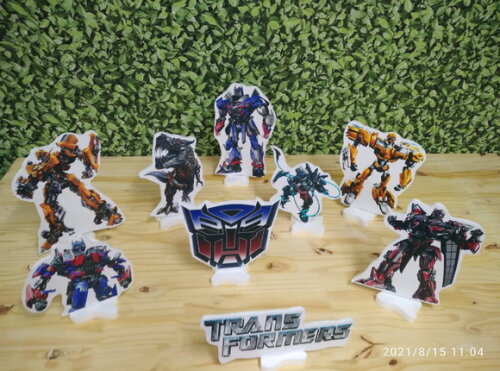 Transformers Kit de Mesa Displays 9 Peças P Entrega