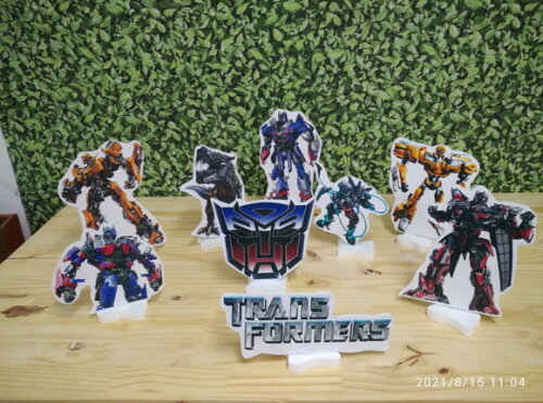 Transformers Kit de Mesa Displays 9 Peças P Entrega