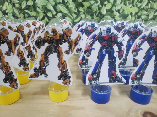 Transformers Tubets com Aplique Personalizado Pronto