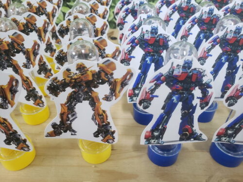Transformers Tubets com Aplique Personalizado Pronto