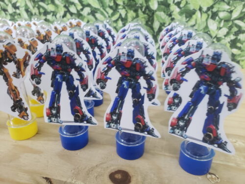 Transformers Tubets com Aplique Personalizado Pronto