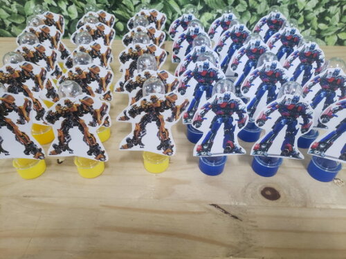 Transformers Tubets com Aplique Personalizado Pronto