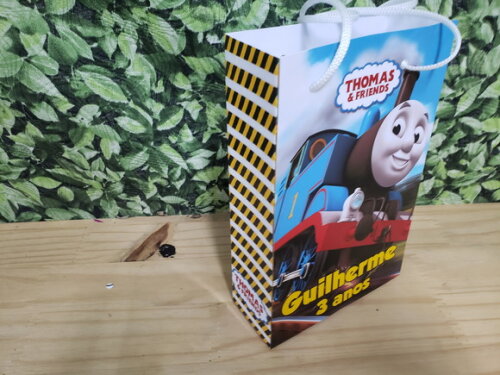 Trem Thomas Sacola Personalizada Pronta Entrega