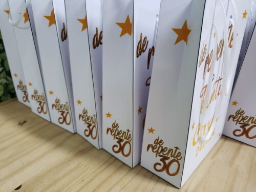 Trintou Sacola Personalizada Pronta Entrega