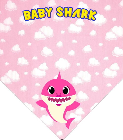 Varal Personalizado Baby Shark Pronta Entrega