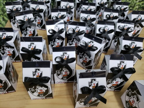 Vasco Lembrancinha Caixa Milk Personalizada