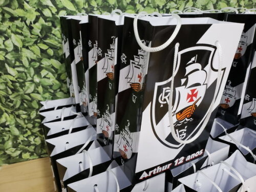 Vasco Sacola Personalizada Pronta Entrega