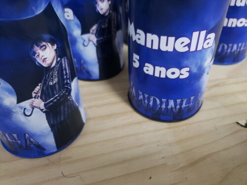Wandinha Cofrinhos Personalizados Pronta Entrega