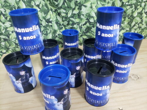 Wandinha Cofrinhos Personalizados Pronta Entrega