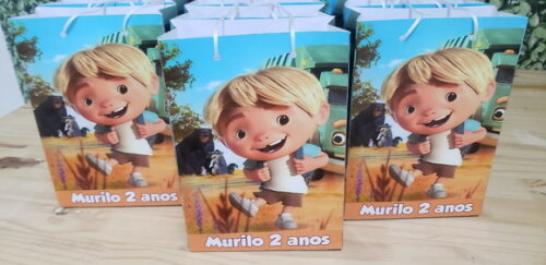 Zé Coleta Sacola Personalizada Pronta Entrega