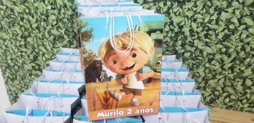 Zé Coleta Sacola Personalizada Pronta Entrega