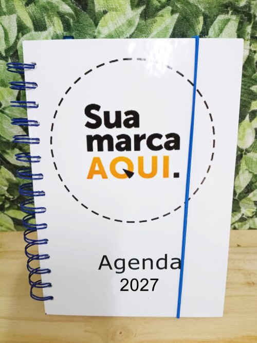 Agenda Personalizada 2026 - Empresas Tam 19,4x13,6x 2 cm