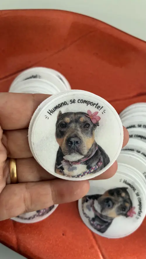 Papel de arroz 5cm para drink personalizado casamento festas - Cópia