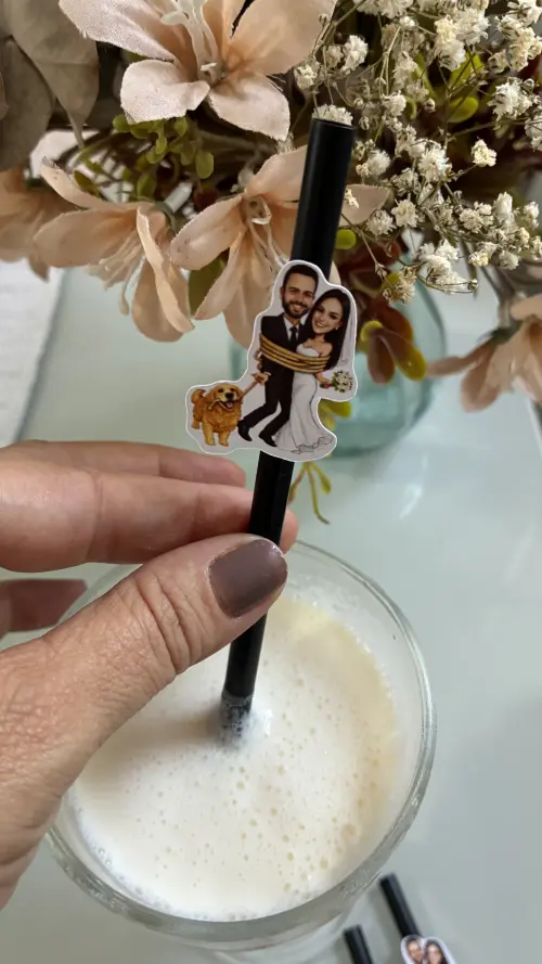 canudo personalizado drink casamento  e festas - Cópia