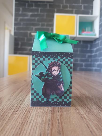 Kit Festa 20 Caixas Demon Slayer (tanjiro)