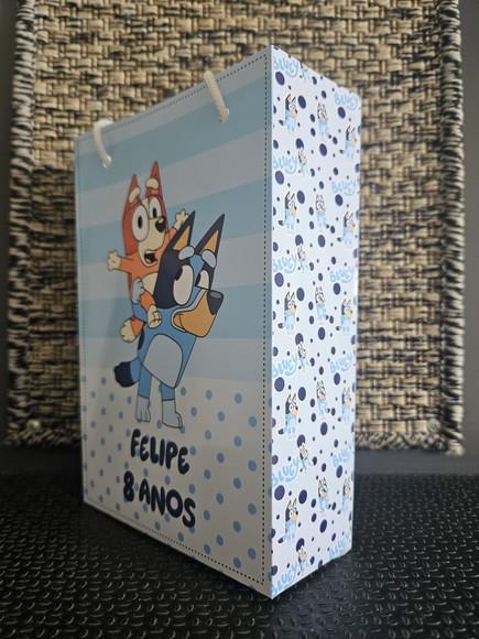 Sacolinha Bluey - Tamanho m