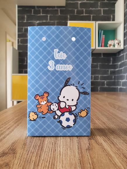 Sacolinha Pochacco (turma da Hello Kitty)