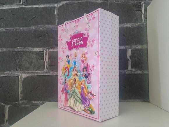 Sacolinha Princesas Disney - Tamanho m