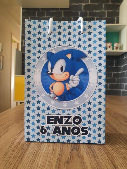 Sacolinha Sonic - Tamanho m