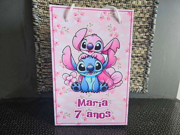 Sacolinha Stitch - Tamanho m