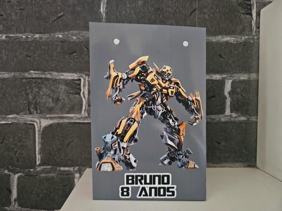 Sacolinha Transformers -tamanho m