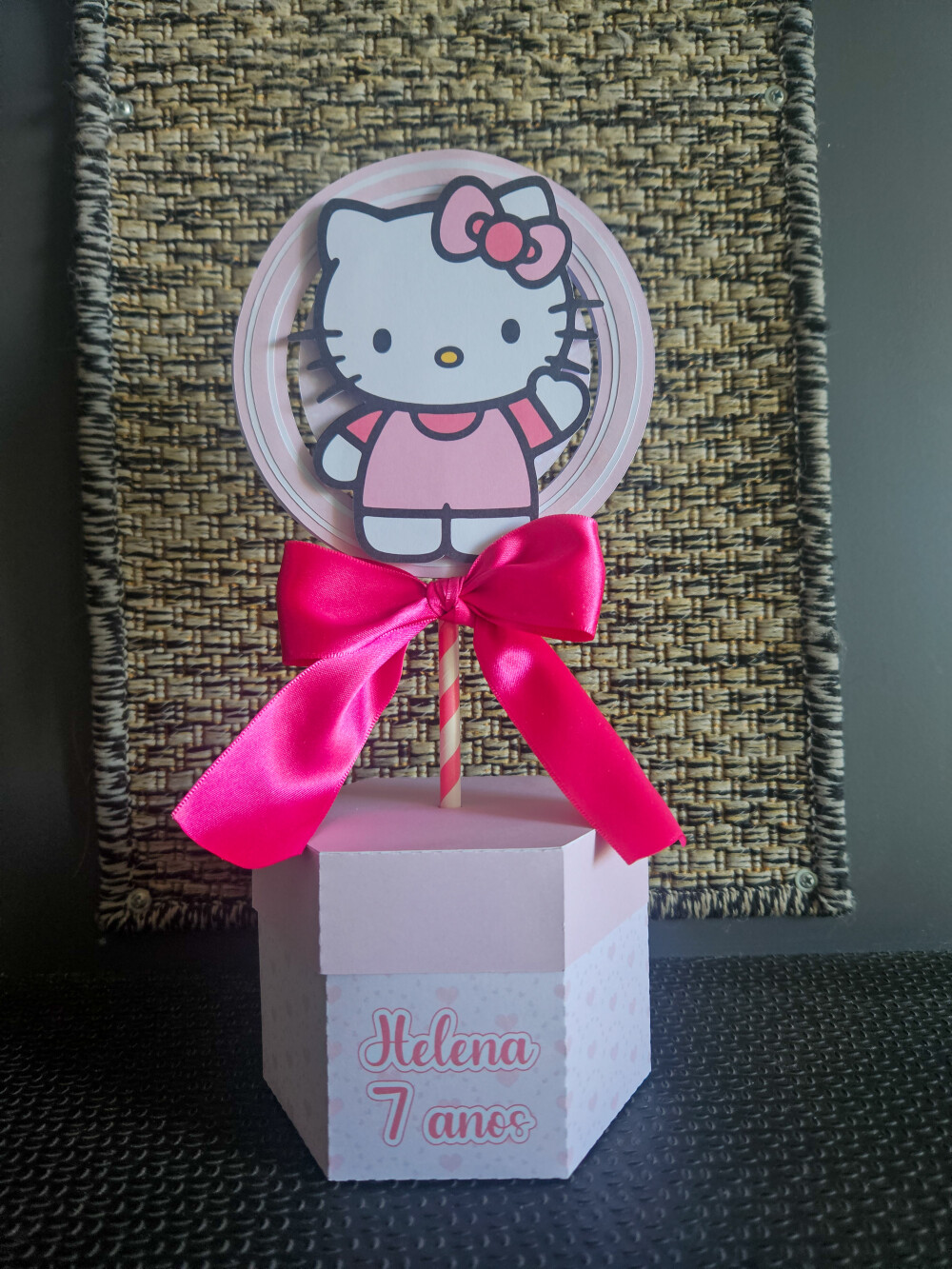 Centro de mesa Hello Kitty