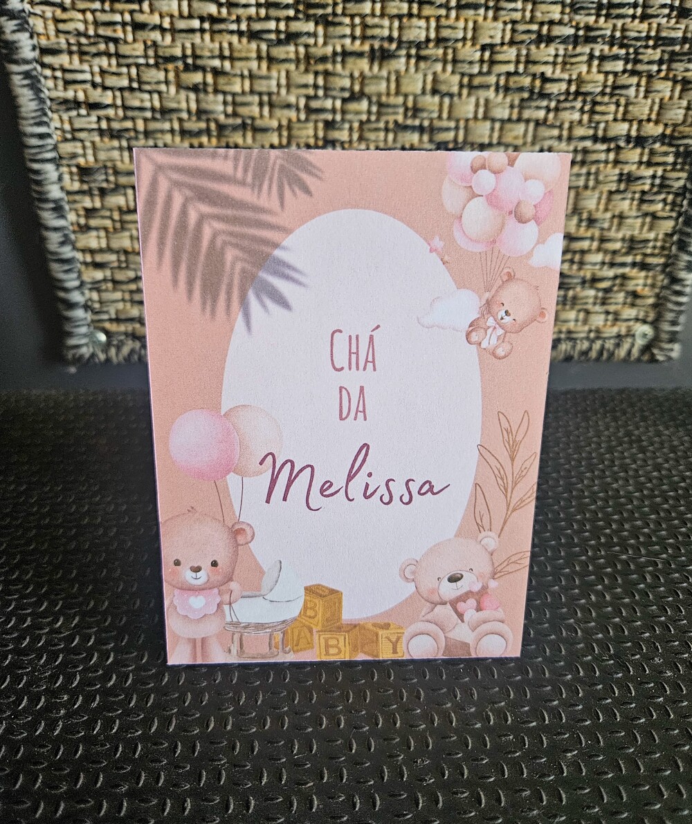 Centro de Mesa Plaquinha