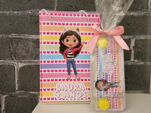 Kit Aquaplay e Sacolinha a Casa Mágica da Gabby