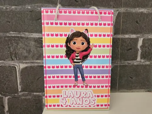 Kit Aquaplay e Sacolinha a Casa Mágica da Gabby