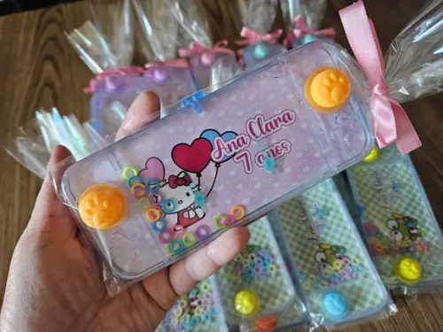 Kit com 40 Aquaplay Personalizado Hello Kitty