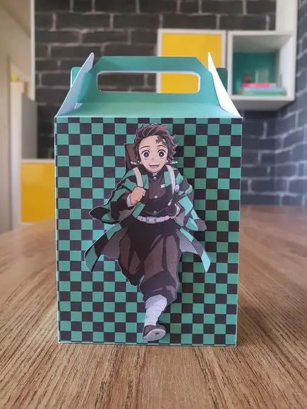 Kit Festa 20 Caixas Demon Slayer (tanjiro)