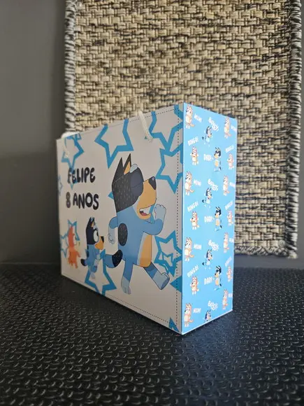 Sacolinha Bluey - Tamanho m