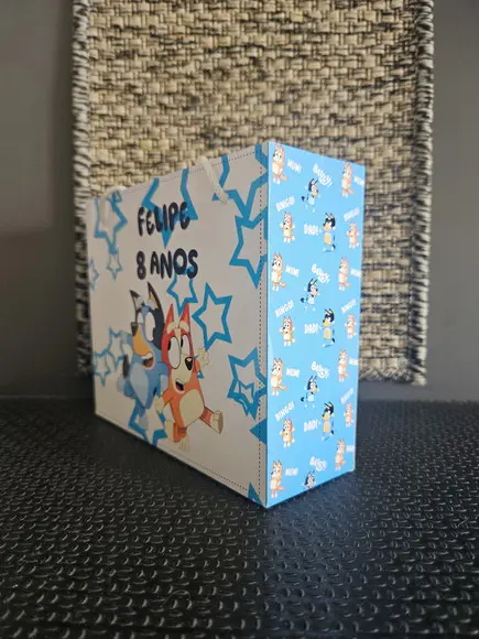 Sacolinha Bluey - Tamanho m