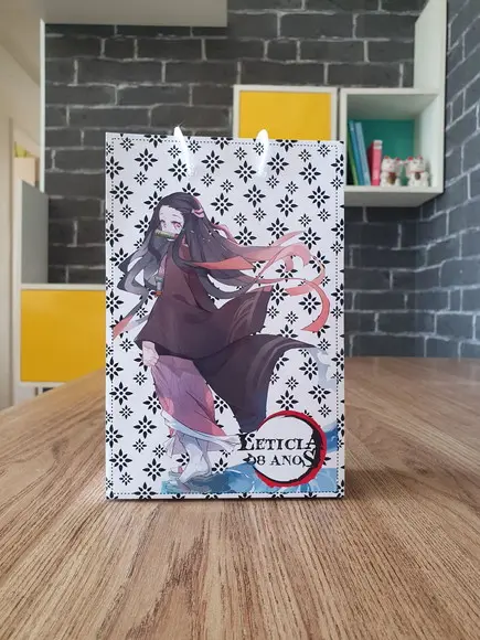 Sacolinha Demon Slayer - Tamanho m