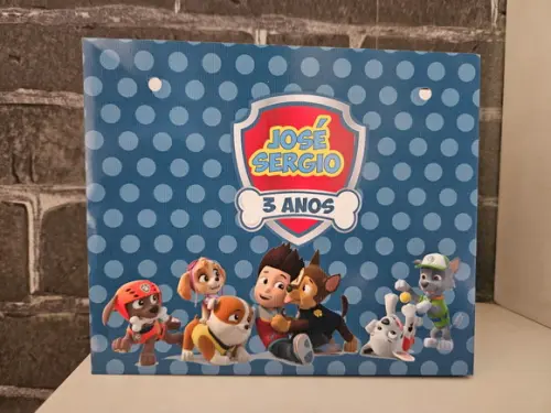 Sacolinha Patrulha Canina - Tamanho m