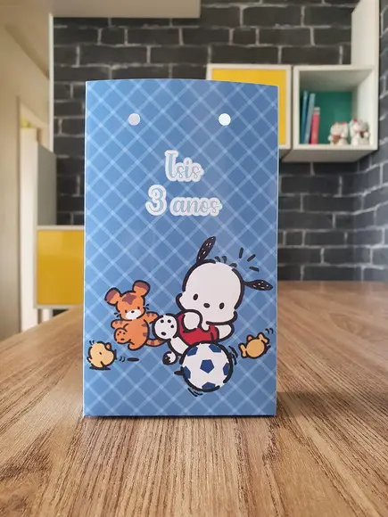 Sacolinha Pochacco (turma da Hello Kitty)
