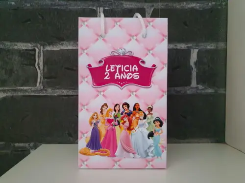 Sacolinha Princesas Disney