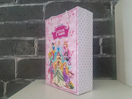 Sacolinha Princesas Disney - Tamanho m