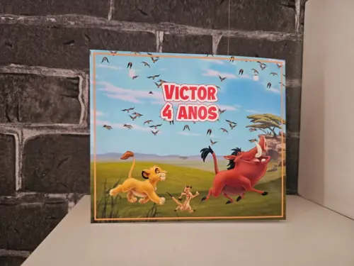 Sacolinha Rei Leão - Tamanho m