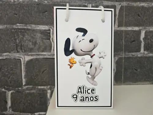 Sacolinha Snoopy