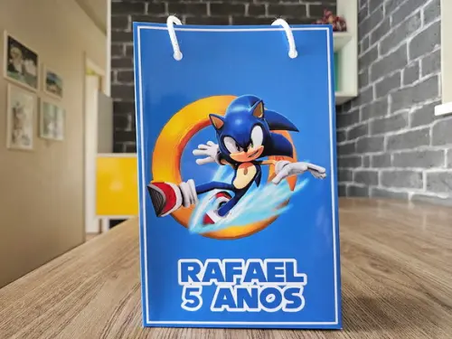 Sacolinha Sonic - Tamanho m