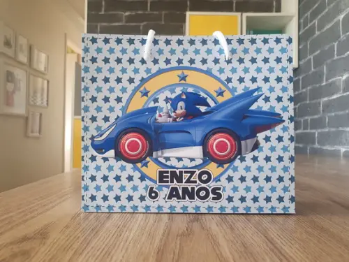 Sacolinha Sonic - Tamanho m